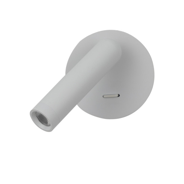 Бра, настінний світильник Italux WL-64834-1-WH Carda LED 1x2.5W 3000K 164Lm IP20 білий - фото №1