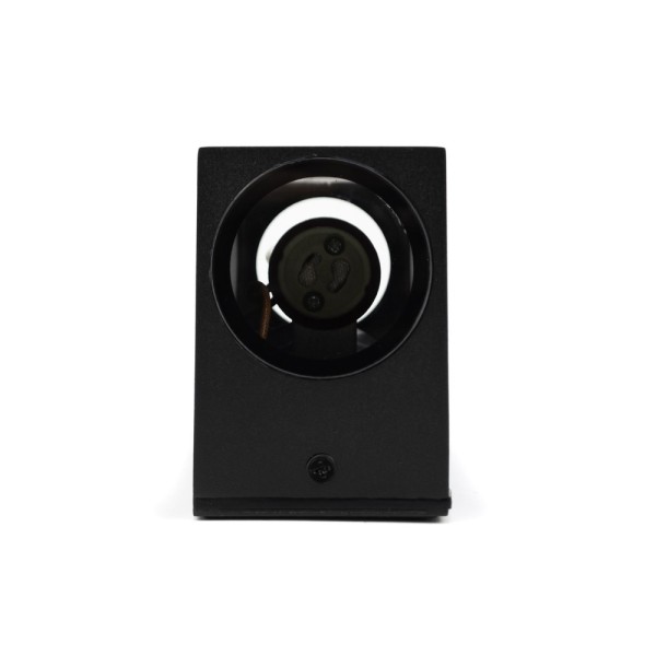 Вуличний світильник Nowodvorski 9124 Assos GU10 2x10W IP54 чорний - фото №1