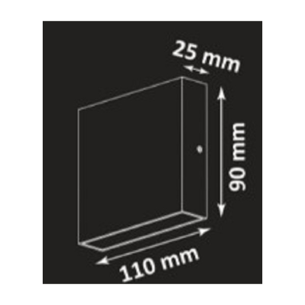 Вуличний світильник Goldlux 315670 Chicago Led 1x3.5W 4000K 250Lm IP44 WH - фото №2