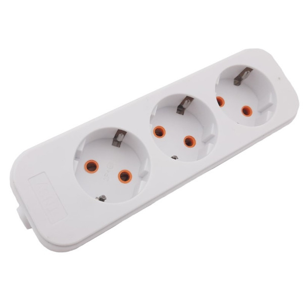 Колодка TNSy Lynx на 3 розетки с заземлением (TNSy5000266) - фото №2