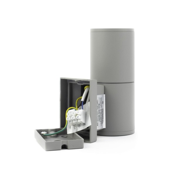 Вуличний світильник Nowodvorski 4425 Negro GU10 1x10W IP54 сірий - фото №1