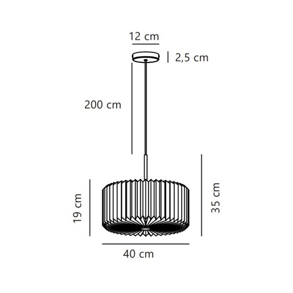 Подвесной светильник, люстра Nordlux 2612223003 Vivienne E27 1x15W IP20 черный - фото №4