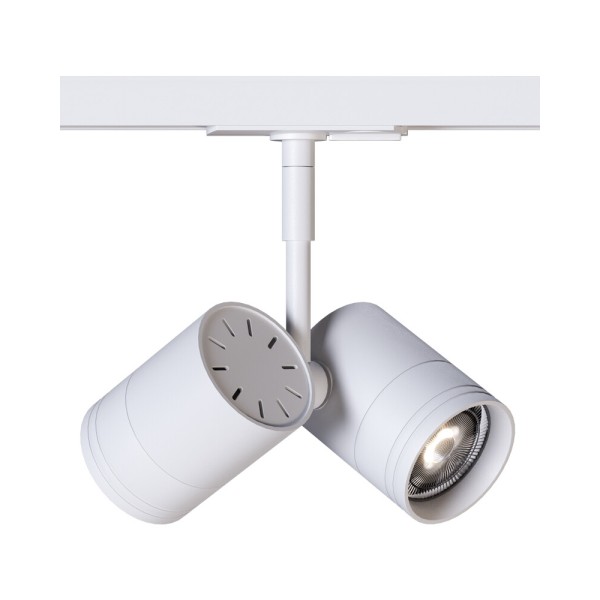 Трековый светильник Kloodi KD-5050/02-2L-WH Track GU10 IP20 белый