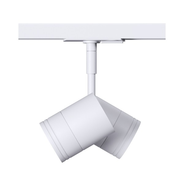 Трековый светильник Kloodi KD-5050/02-2L-WH Track GU10 IP20 белый - фото №2