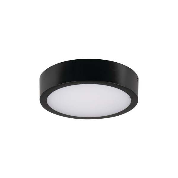 Світильник стельовий Kanlux 39022 Daber LED 1x8W/13W 3000K/3500K/4000K 1490Lm IP66 чорний
