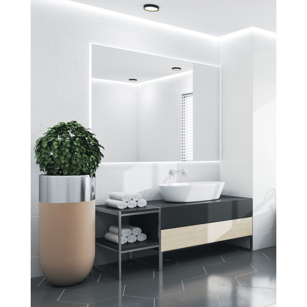 Світильник стельовий Kanlux 39022 Daber LED 1x8W/13W 3000K/3500K/4000K 1490Lm IP66 чорний - фото №3