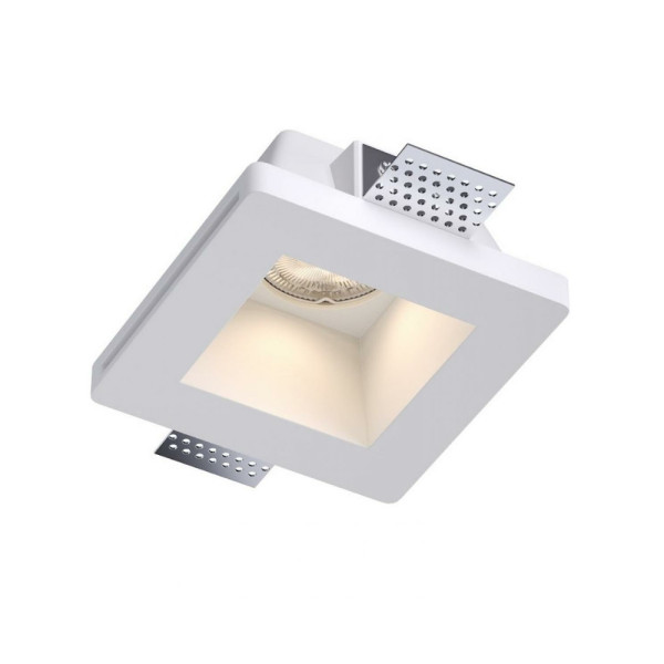 Точечный светильник Kloodi KD-GIPS SQ120 H60 GU10 1x10W IP20 Wh