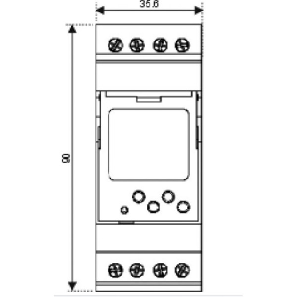 Цифровой таймер отключения ETI 002470053 SHT-1/2 230V AC (2x16A AC1) - фото №4