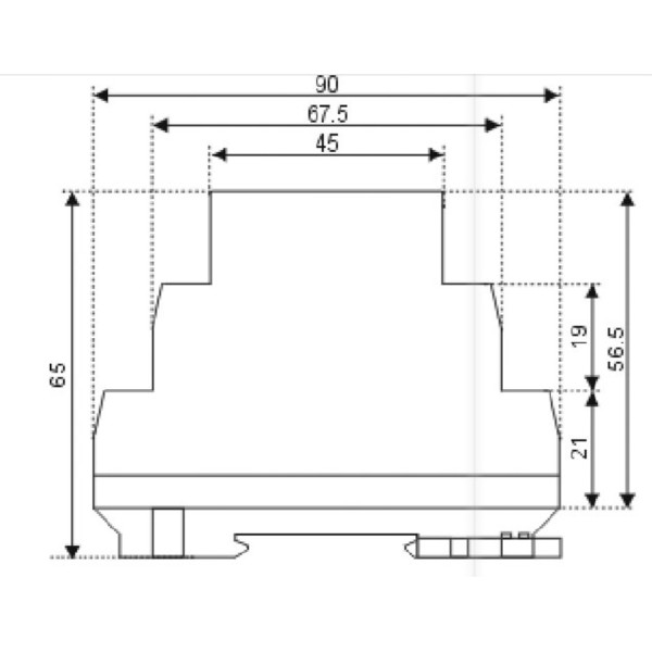 Цифровой таймер отключения ETI 002470053 SHT-1/2 230V AC (2x16A AC1) - фото №5