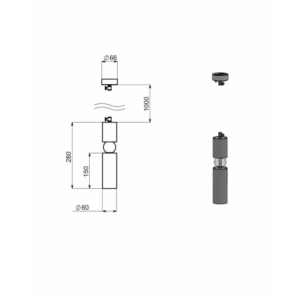 Підвісний світильник, люстра Pikart 323694-1 Blume - фото №1