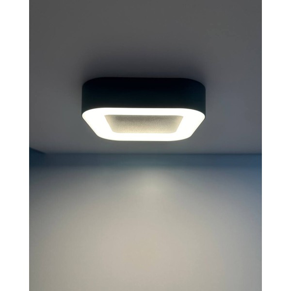 Вуличний світильник Nowodvorski 9513 Puebla LED 1x12W 3000K 540Lm IP54 графітовий - фото №2