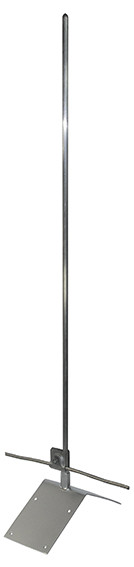 Блискавкоприймач на кутовий гребінь будівлі DKC NL6150 Ø12мм довжиною 1,5м