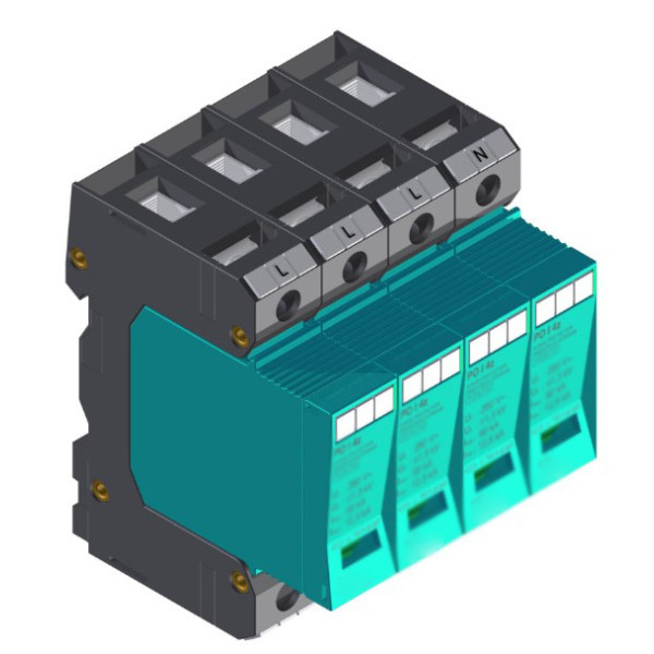 Устройство защиты от импульсных перенапряжений E.next 82.004 e.POII.4 - фото №1