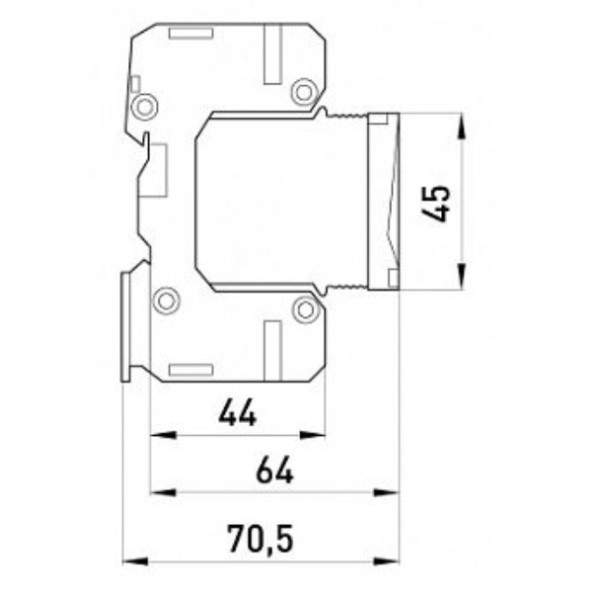 Устройство защиты от импульсных перенапряжений E.next 82.004 e.POII.4 - фото №4