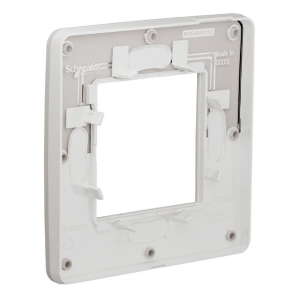 Однопостова рамка Schneider Electric NU280224 (шампань/білий) - фото №2
