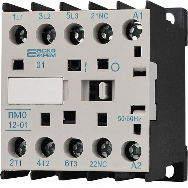 Мініконтактор Аско-Укрем ПМ 0-12-01 B7 24В LC1-K1201 (A0040010132) - фото №3