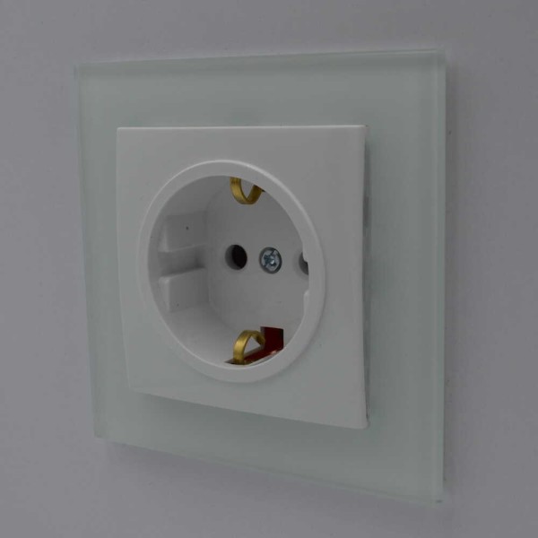 Розетка Nilson Touran біла 1-на з заземленням без рамки ( 24110417 ) - фото №6