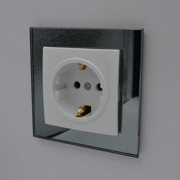 Розетка Nilson Touran біла 1-на з заземленням без рамки ( 24110417 ) - фото №9