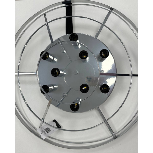 Люстра Nowodvorski 37617 Cristal E14 9x40W IP20 Хром - фото №4