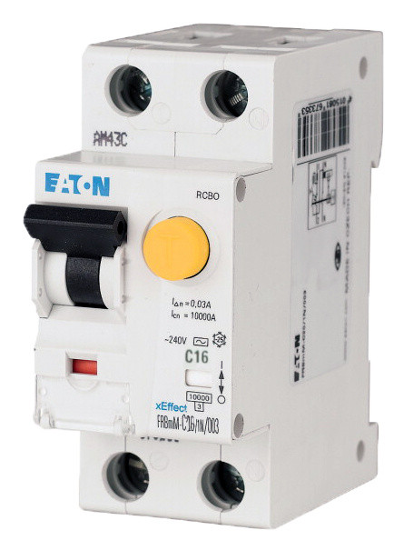 Диф автомат Eaton (Moeller) FRBMM-C16/1N/001