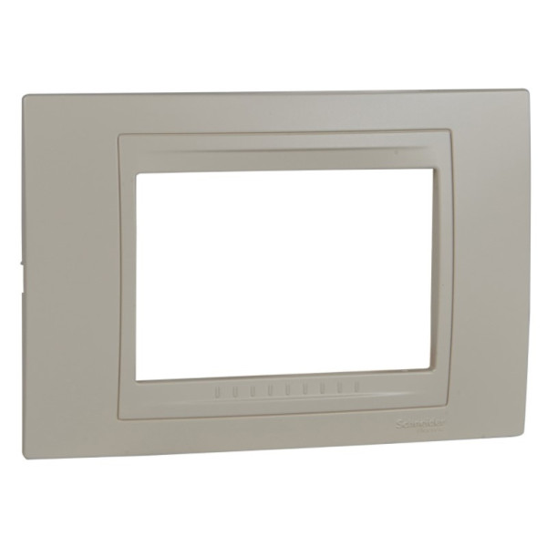 Зовнішня рамка 3-модульна Unica Allegro, піщаний Schneider Electric