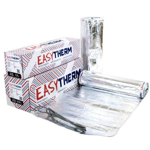 Нагревательный двухжильный мат EasyTherm с фольгой EMF 3.00 6м 6м
