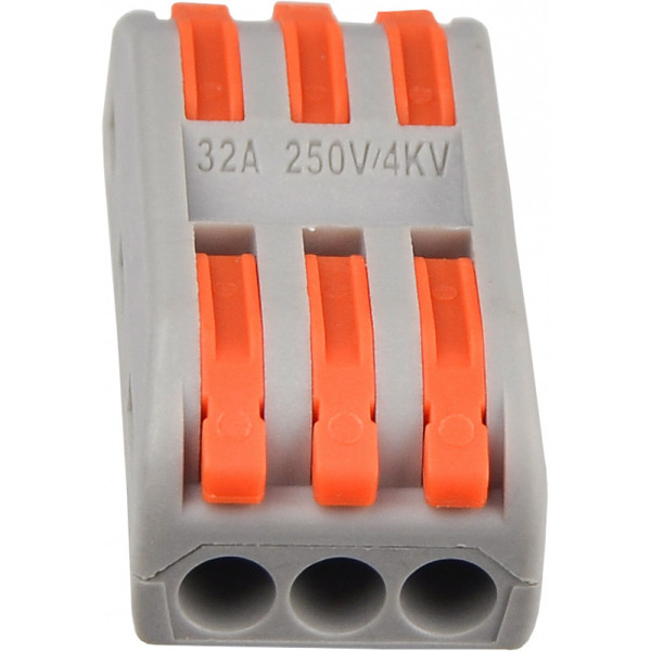 Универсальная клемма Аско-Укрем PCT-2-3 серая (A0130010110) - фото №2