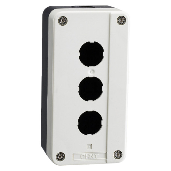 Корпус кнопочного поста Chint NP2-B03 3 места (575577)