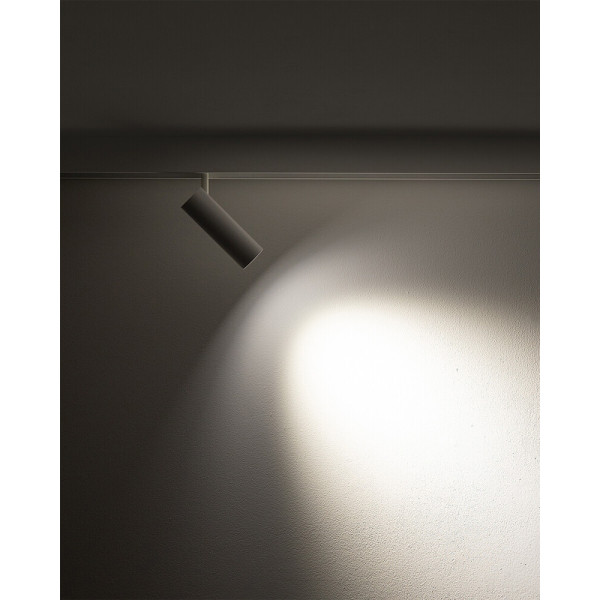 Магнитный трековый светильник Nowodvorski 11644 LVM Spot LED 1x9W 3000K 780Lm IP20 белый - фото №1