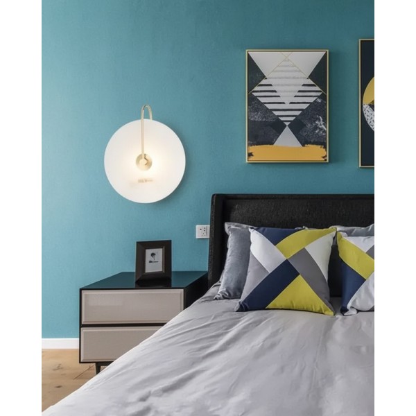 Бра, настінний світильник Kloodi WA-IRIS 250 3K GD LED 1x3W 150Lm IP20 золотий - фото №2