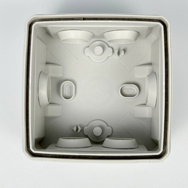 Коробка розподільча СКІМ K85 88х88х52 сіра IP65 ( B1102006 ) - фото №6