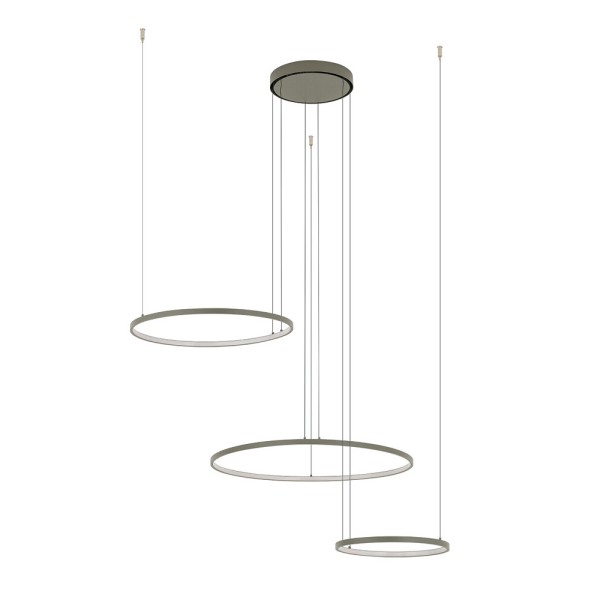 Люстра Nowodvorski 11398 Circolo LED 3x45W 3000K 1600Lm IP20 оливкова