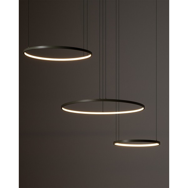 Люстра Nowodvorski 11398 Circolo LED 3x45W 3000K 1600Lm IP20 оливкова - фото №1