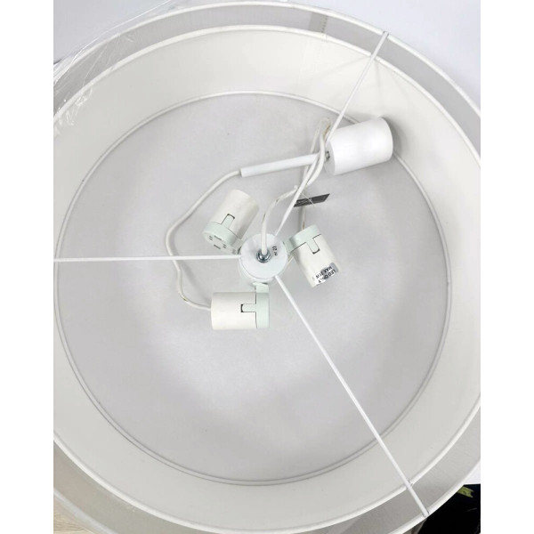 Підвісний світильник Nowodvorski 38942 Mist E27 3x25W IP20 Wh - фото №1