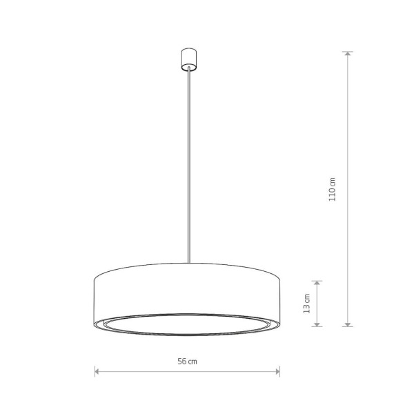 Підвісний світильник Nowodvorski 38942 Mist E27 3x25W IP20 Wh - фото №2