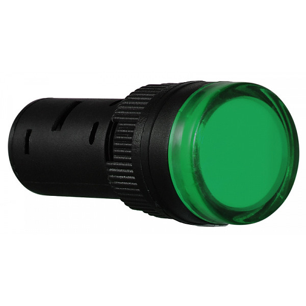 Сигнальна арматура Аско-Укрем AD16-16DS 24В AC/DC зелена (A0140030054)