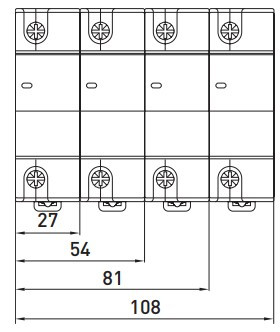 Модульный автоматический выключатель E.Next e.mcb.stand.100.2.C63 2р 63А C (s002208) - фото №5