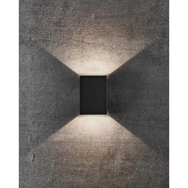 Вуличний світильник Nordlux 2019041003 Fold LED 1x5.4W 3000K 225Lm IP54 чорний - фото №1