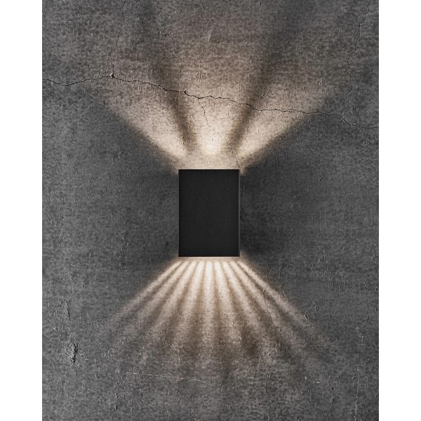 Вуличний світильник Nordlux 2019041003 Fold LED 1x5.4W 3000K 225Lm IP54 чорний - фото №3