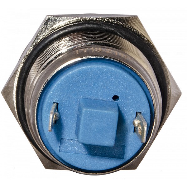 Металева кнопка Аско-Укрем TY 19-211P Pcb 1NO (A0140010106) - фото №1