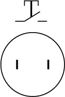 Металева кнопка Аско-Укрем TY 19-211P Pcb 1NO (A0140010106) - фото №5