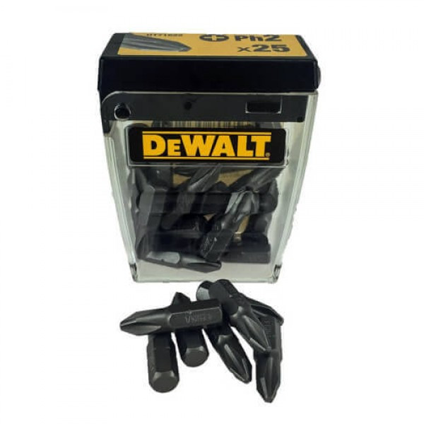 Биты DeWALT Philips PH2х25мм (25шт)