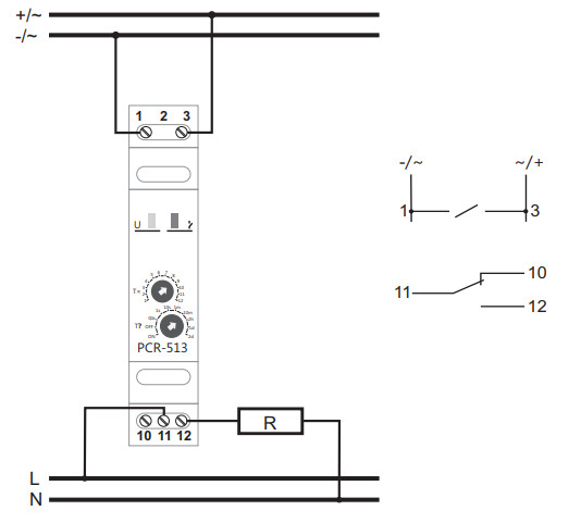 Реле часу F&F PCR-513UNI - фото №5