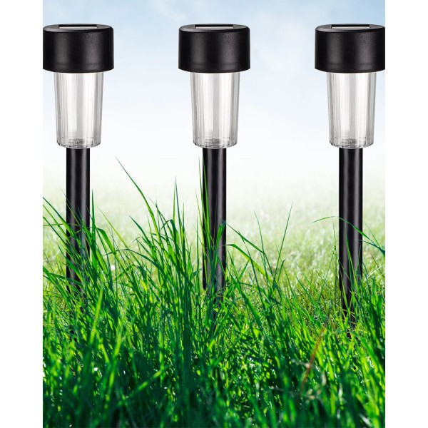 Вуличний світильник на сонячній батареї Goldlux 322265 Stik LED 6000K IP44 чорний - фото №1