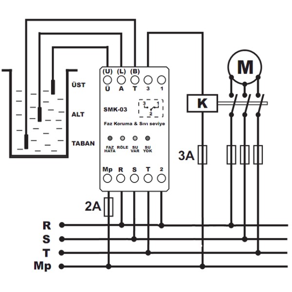Реле контроля уровня жидкости Tense SMK-03 - фото №1