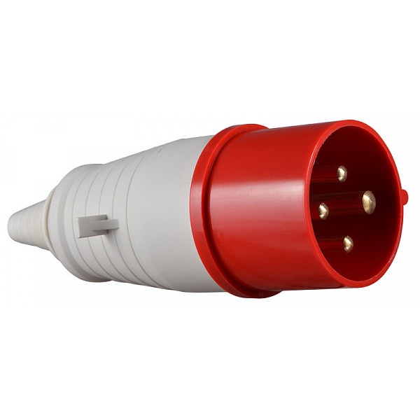 Переносная вилка Аско-Укрем ВП 3Р+РЕ 16А/4 (014) (A0080010002) - фото №1