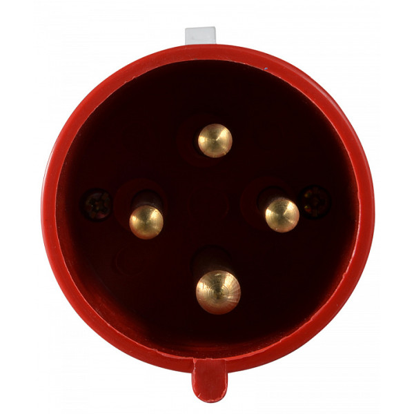 Переносная вилка Аско-Укрем ВП 3Р+РЕ 16А/4 (014) (A0080010002) - фото №2