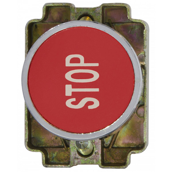 Кнопка «Стоп» Аско-Укрем XB2-BA4342 червона (A0140010066) - фото №2