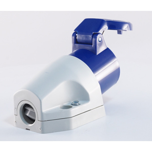 Силовий роз'єм WALTHER WL110306 (2P+E) 16А 230V IP44 - фото №2