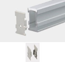 Пластиковое окончание ALUMLED для профиля LP2621 без отверстия (LP26219) - фото №1